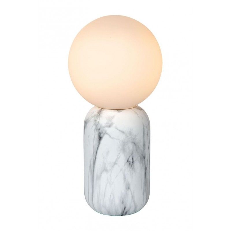 Lucide Lucide MARBOL - Table lamp - D15 cm - 1xE27 - White 06520/01/31