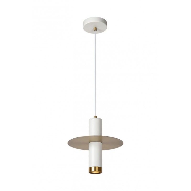 Lucide Lucide SELIN - Pendant light - D6 cm - 1xGU10 - IP44 - White 03444/01/31