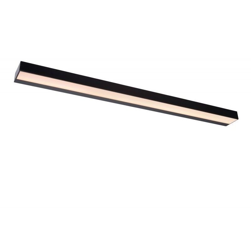 Lucide Lucide ALEXA - Wall light Bathroom - LED - 1x13W 3000K - IP44 - Black 04210/13/30