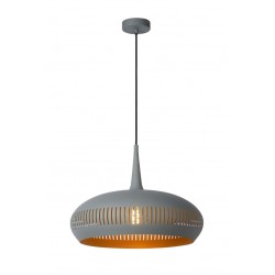 Lucide Lucide RAYCO - Pendant light - D45 cm - 1xE27 - Grey 30492/45/36