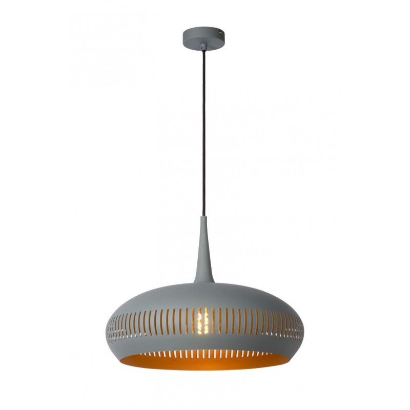 Lucide Lucide RAYCO - Pendant light - D45 cm - 1xE27 - Grey 30492/45/36