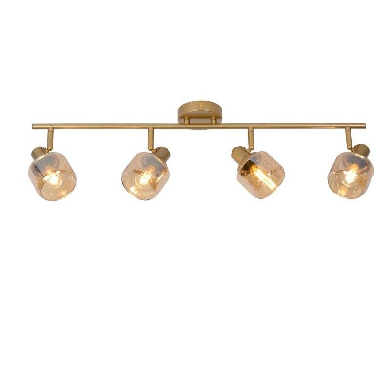 Lucide Lucide BJORN - Wall spotlight - 4xE14 - Matt Gold / Brass 77979/04/02