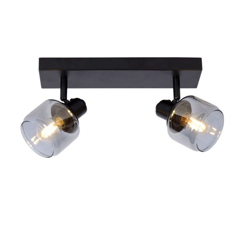 Lucide Lucide BJORN - Ceiling spotlight - 2xE14 - Black 77979/02/30