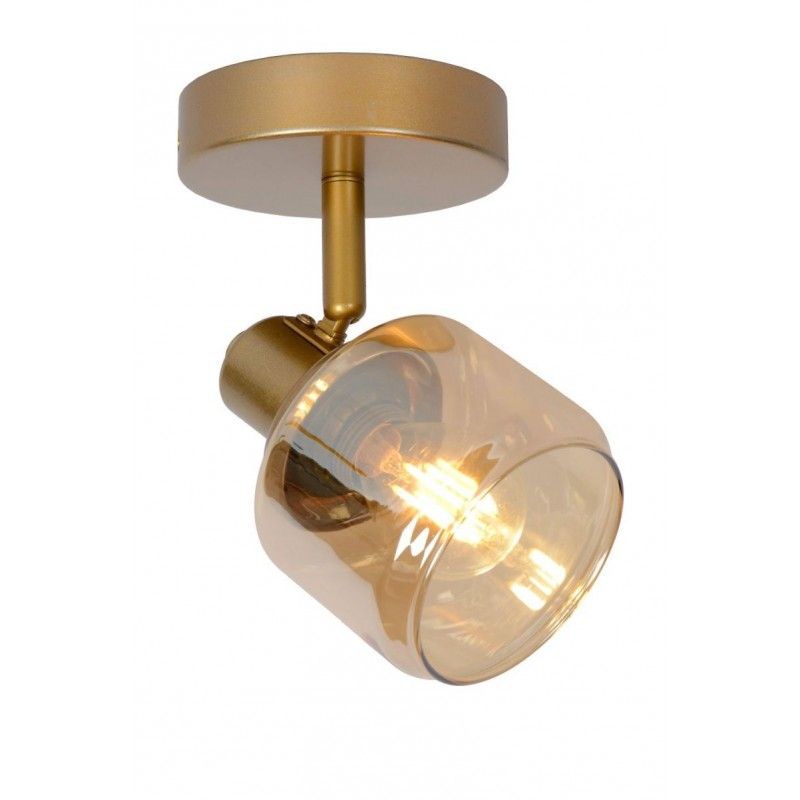 Lucide Lucide BJORN - Wall spotlight - 1xE14 - Matt Gold / Brass 77979/01/02