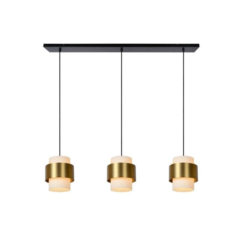 Lucide Lucide FIRMIN - Pendant light - 3xE27 - Matt Gold / Brass 45497/03/02