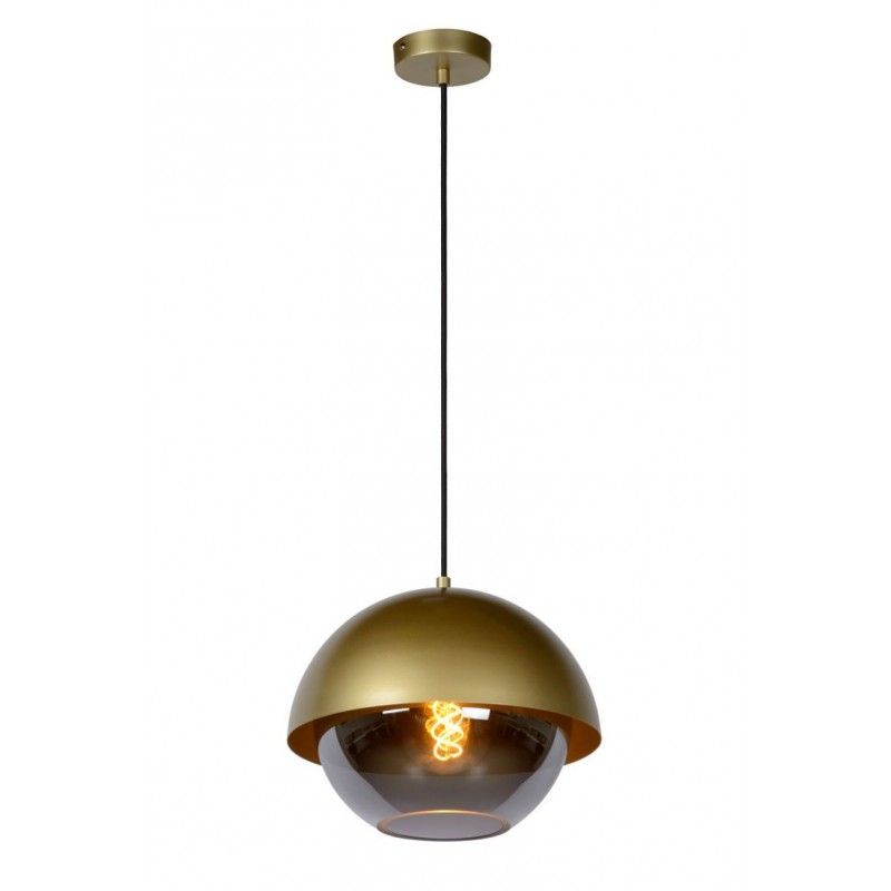 Lucide Lucide COOPER - Pendant light - ? 30 cm - 1xE27 - Matt Gold / Brass 10410/20/02