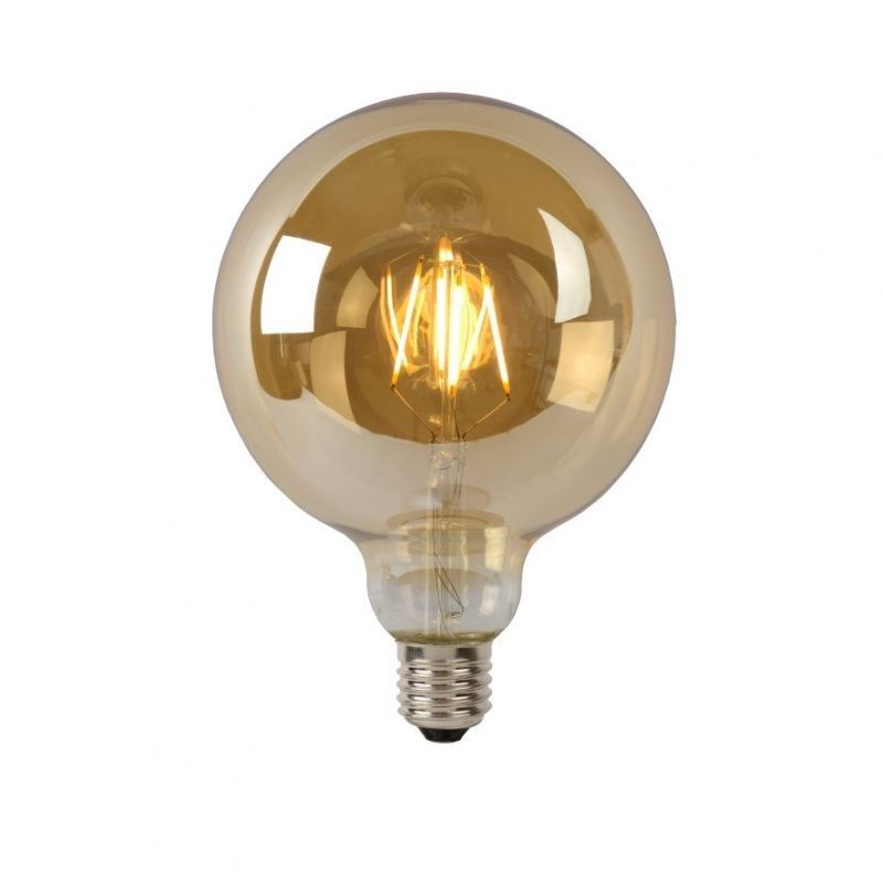 Lucide Bulb LED G125 Filament E27/8W 800LM 2700K Amber 49070/08/62