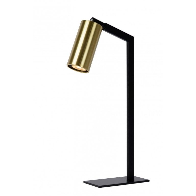 Lucide SYBIL Table Lamp Gu10/35W Black/Brass 45599/01/30