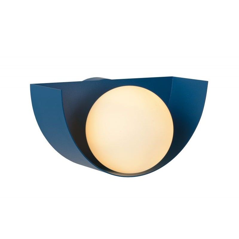 Lucide BENNI Wall Light G9/28W Blau/Opal Glass 45201/01/35