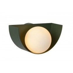 Lucide BENNI Wall Light G9/28W Green/Opal Glass 45201/01/33