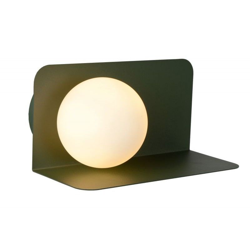 Lucide BONNI Wall Light G9/28W Green/Opal Glass 45200/01/33