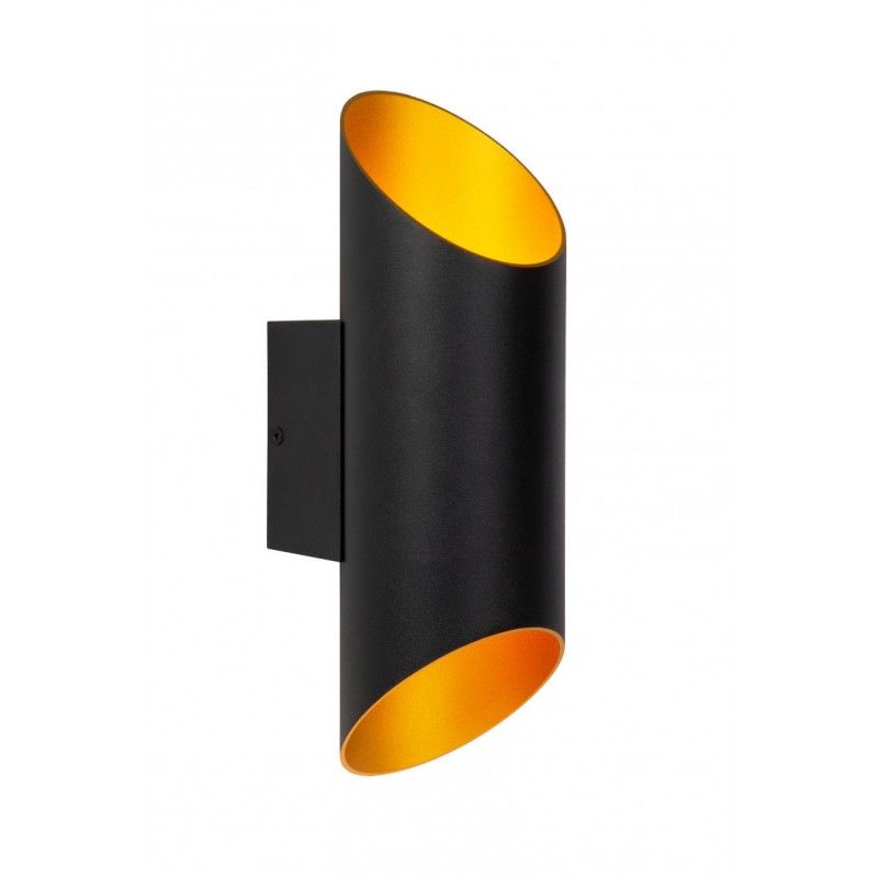 Lucide QUIRIJN Wall Light G9 Black/Gold 09233/01/30
