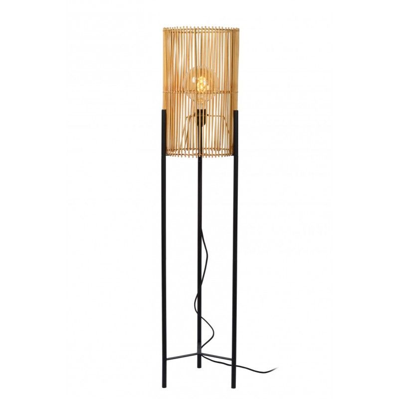 Lucide JANTINE Floorlamp E27/40W Natural Rotan 03740/01/72