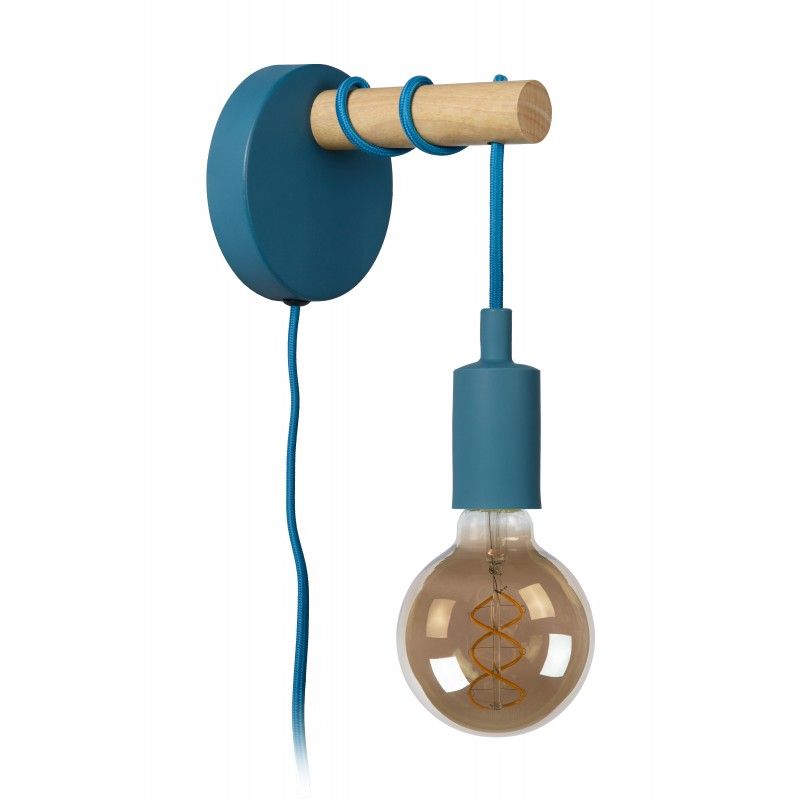 Lucide PAULIEN Walllight 1xE27 60W Blue 08227/01/35
