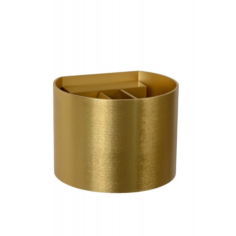 Lucide XIO Wall Light Round G9/3.5W 350LM 2700K Satin Br 2672938