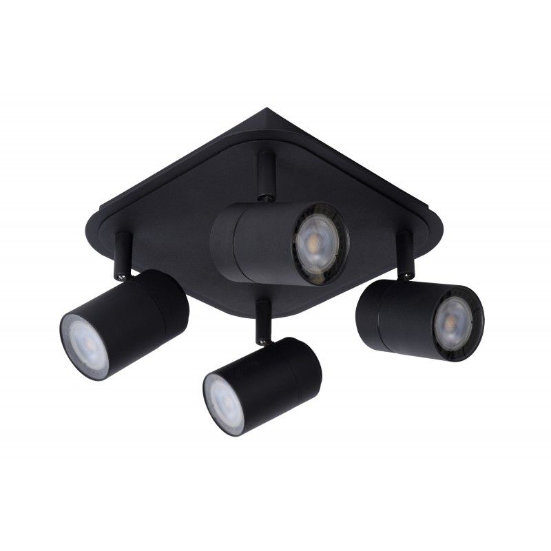 Lucide LENNERT Wall spotlight 4x5W/GU10 Matt Black 26958/20/30