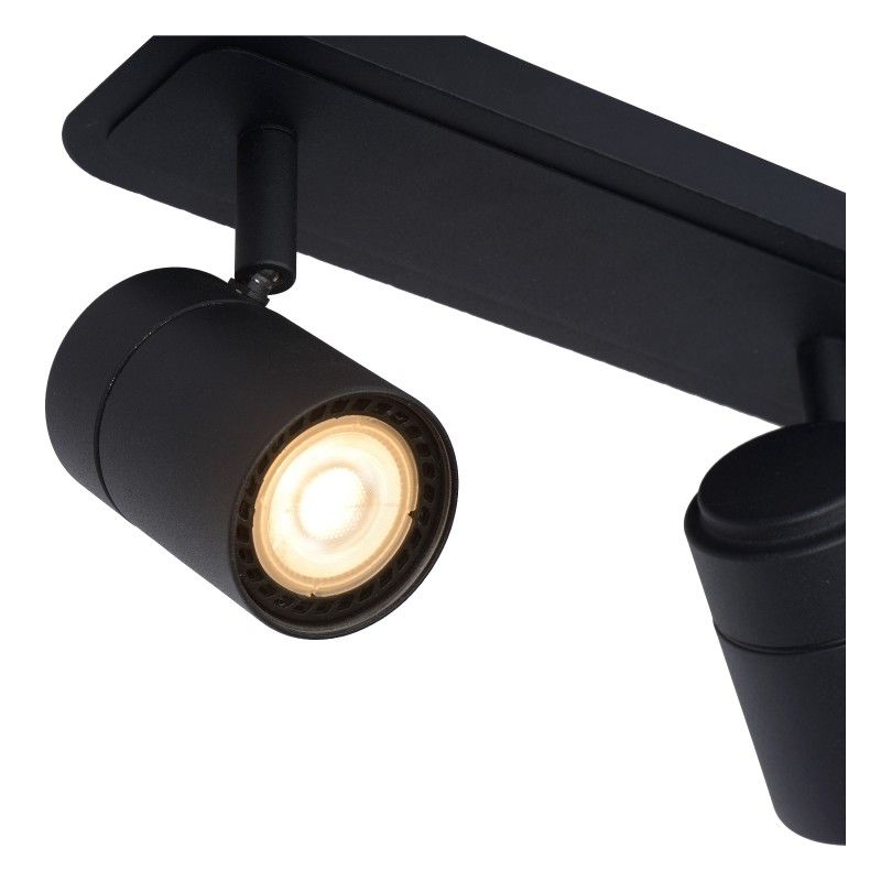 Lucide LENNERT Wall spotlight 3x5W/GU10 Matt Black 26958/15/30