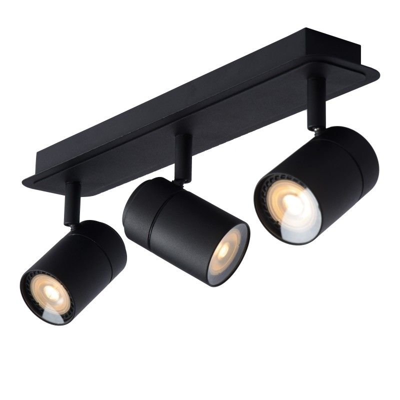 Lucide LENNERT Wall spotlight 3x5W/GU10 Matt Black 26958/15/30