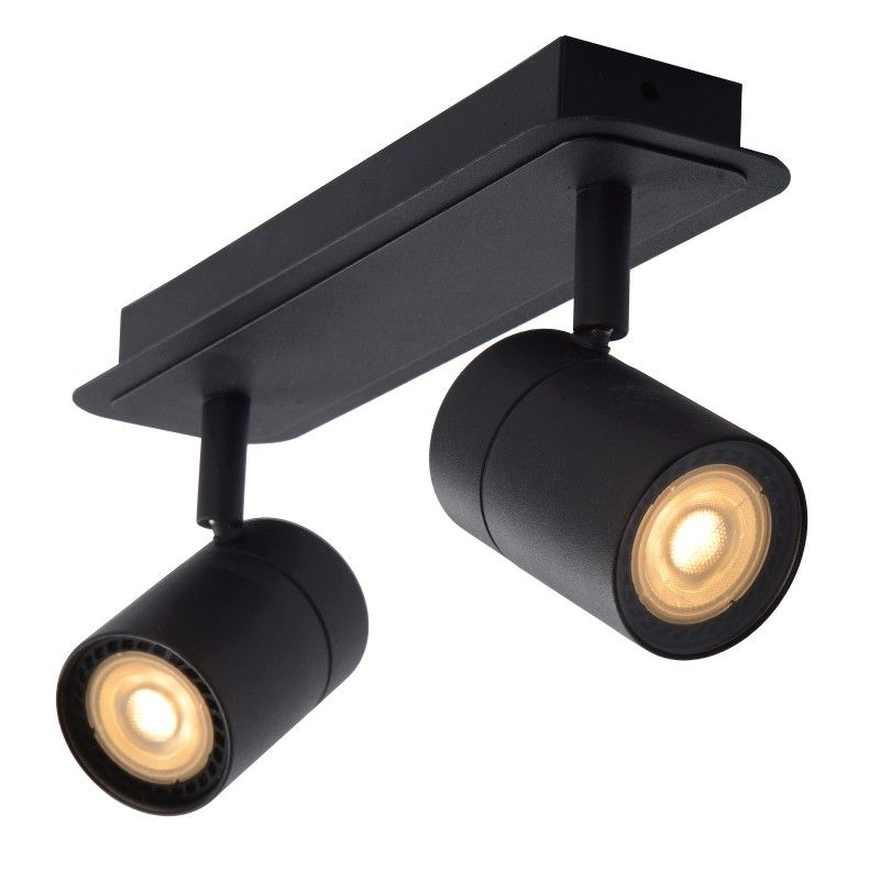 Lucide LENNERT Wall spotlight 2x5W/GU10 Matt Black 9152551