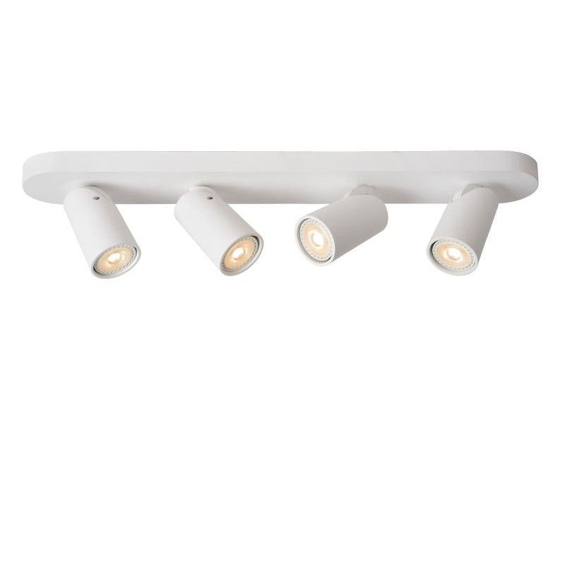 Lucide XYRUS Spot 4xGU10/5W incl. DTW W9 L60 H12.5cm Whit 23954/21/31