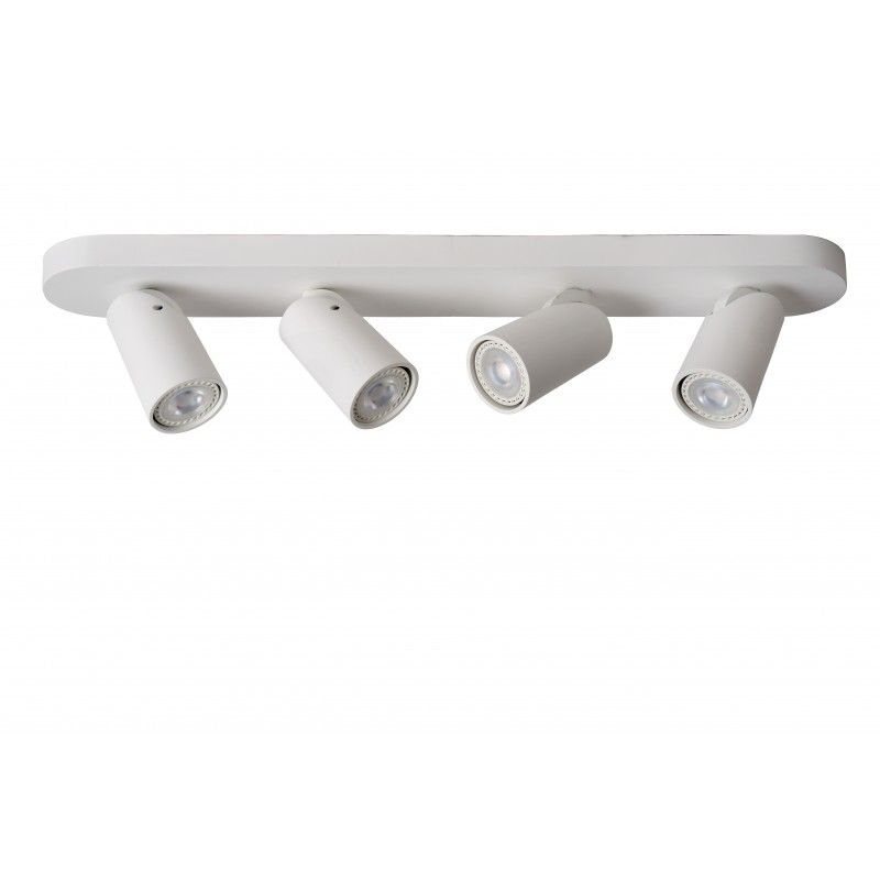Lucide XYRUS Spot 4xGU10/5W incl. DTW W9 L60 H12.5cm Whit 23954/21/31