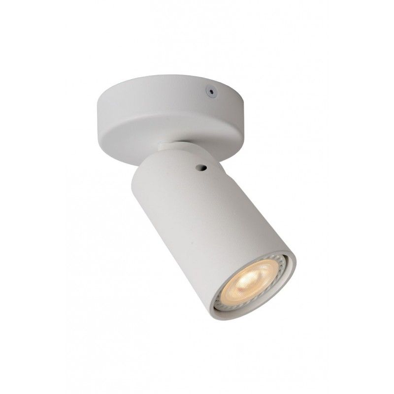 Lucide XYRUS Spot GU10/5W incl. DTW D9 H12.5cm White 23954/06/31