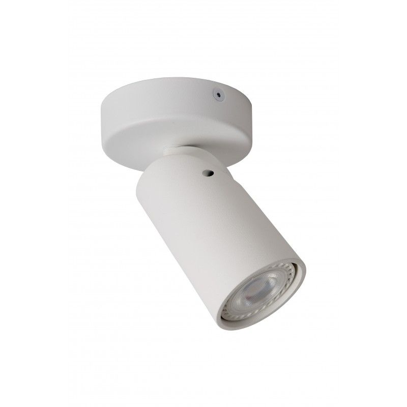 Lucide XYRUS Spot GU10/5W incl. DTW D9 H12.5cm White 23954/06/31