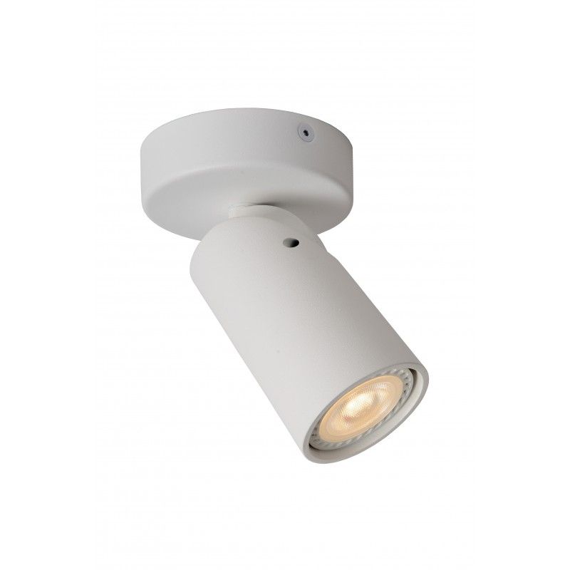 Lucide XYRUS Spot GU10/5W incl. DTW D9 H12.5cm White 23954/06/31