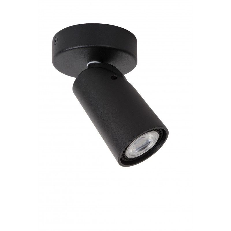 Lucide XYRUS Spot GU10/5W incl. DTW D9 H12.5cm Black 8055240