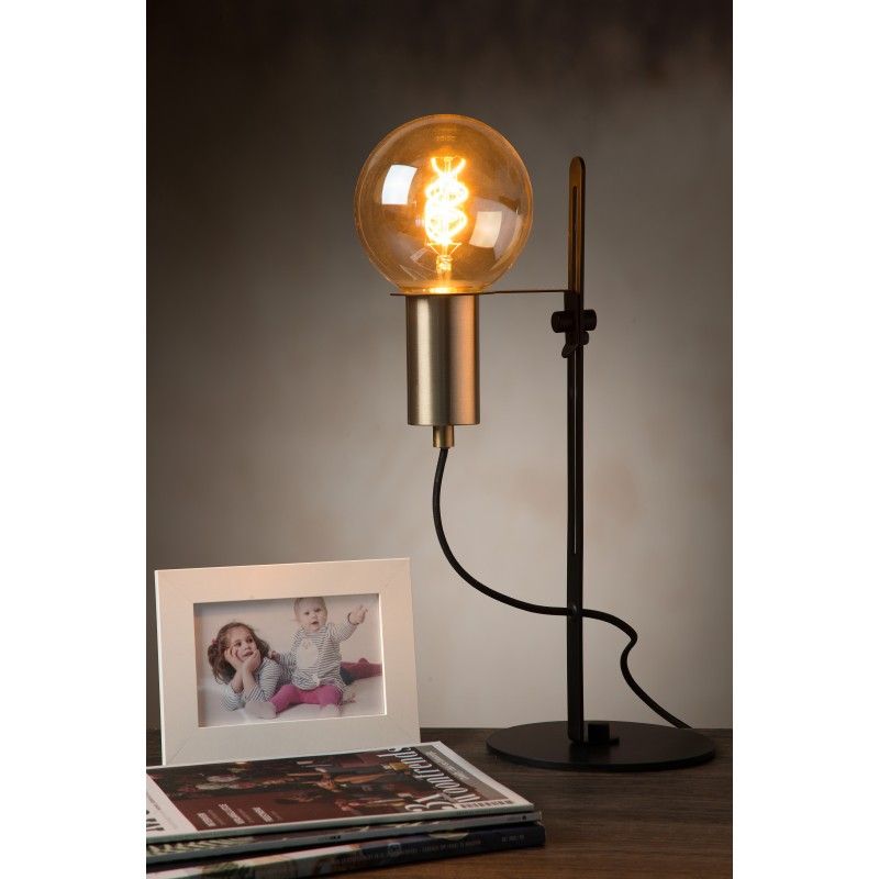 Lucide MALCOLM - stolová lampa - E27/60W H47cm 45578/01/30