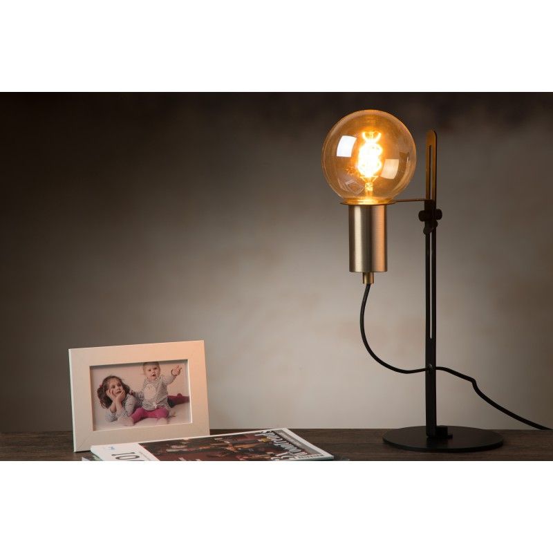 Lucide MALCOLM - stolová lampa - E27/60W H47cm 45578/01/30