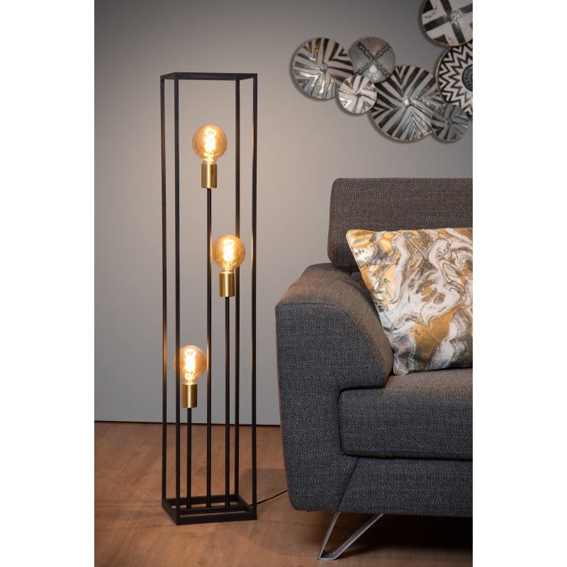 Lucide RUBEN - stojaca lampa - 3x E27 40W 0724/03/30