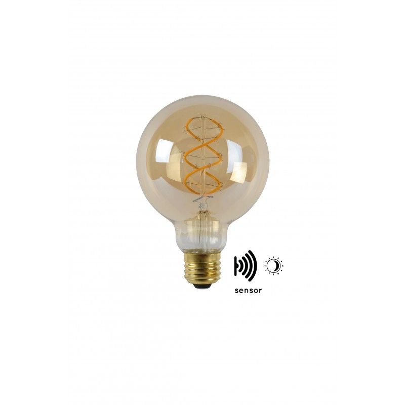 Lucide LED žiarovka TWLIGHTSWITCH SENSOR G95 E274W Amber 49032/04/62