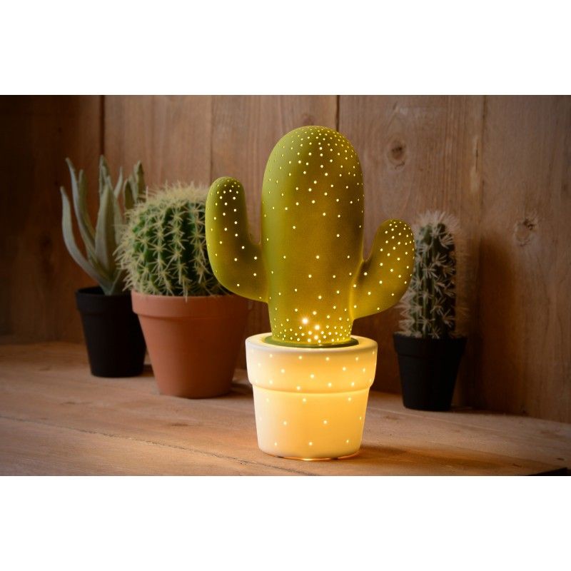 Lucide CACTUS stolná lampa Ceramic E14 135130133