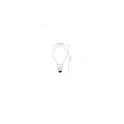 Lucide žiarovka P45 Filament Dimmable E14 4W 320LM 49022/04/60