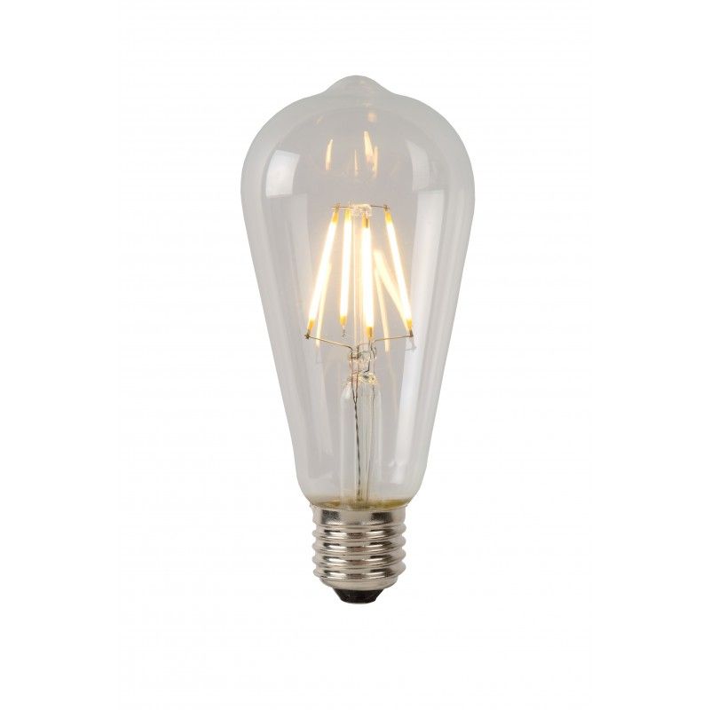 Lucide LED žiarovka - Filament žiarovka - Ă? 6 4 cm - LED Dim. - 1x5W 2700K - Transparant 49015/05/60