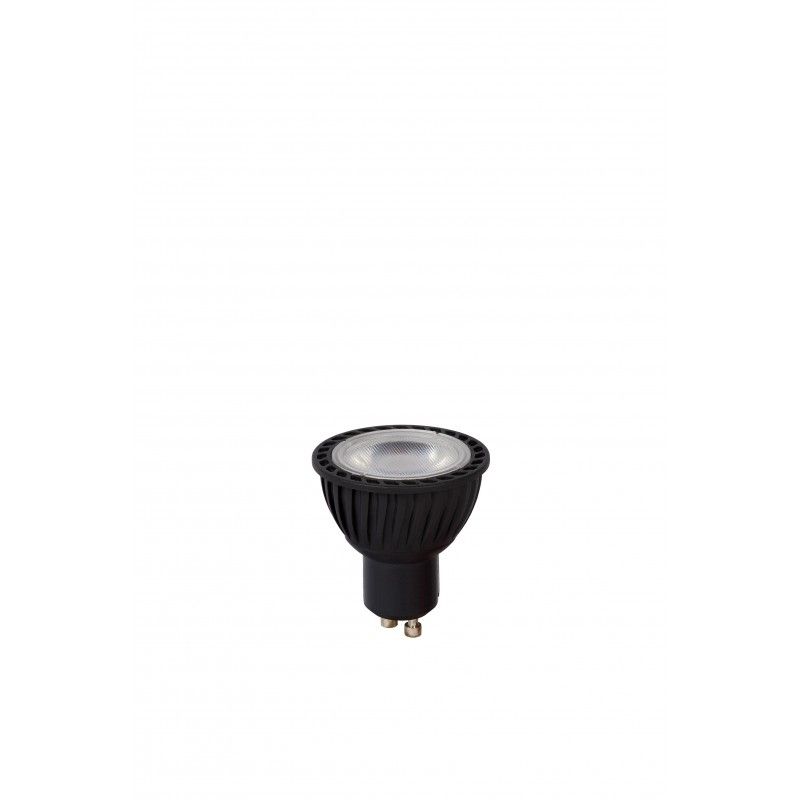 Lucide LED žiarovka 5 cm Dim. - GU10 - 1x5W 3000K - čierna 49006/05/30