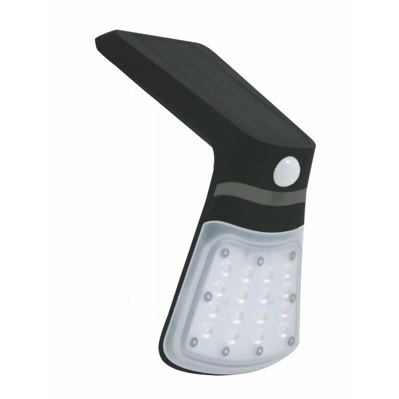 GREENLUX nástenné svietidlo FOX SOLAR PIR 16LED B NW GXSO007