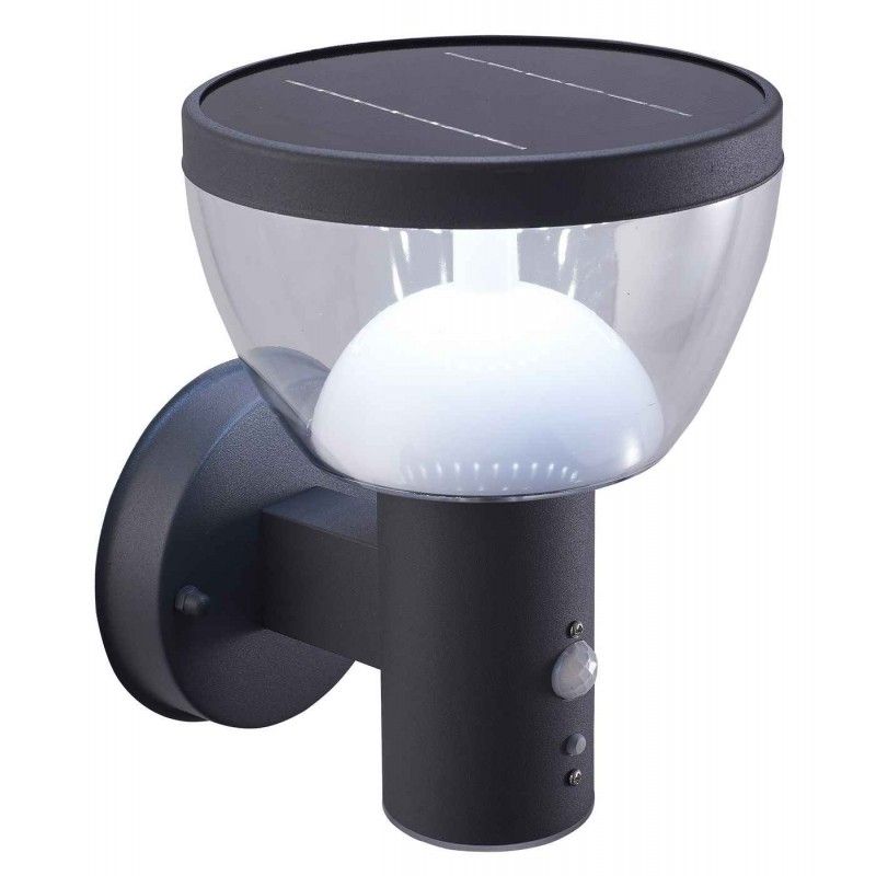 GREENLUX nástenné svietidlo LARIX SOLAR PIR 20 NW GXSO010