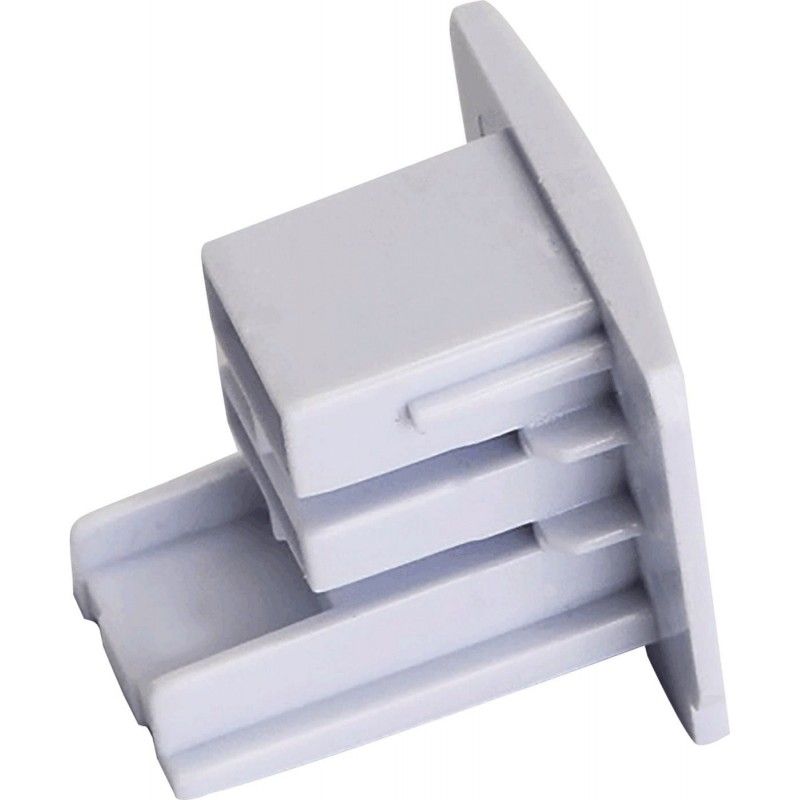 GREENLUX TRACK END CAP 4W WHITE GXTR047