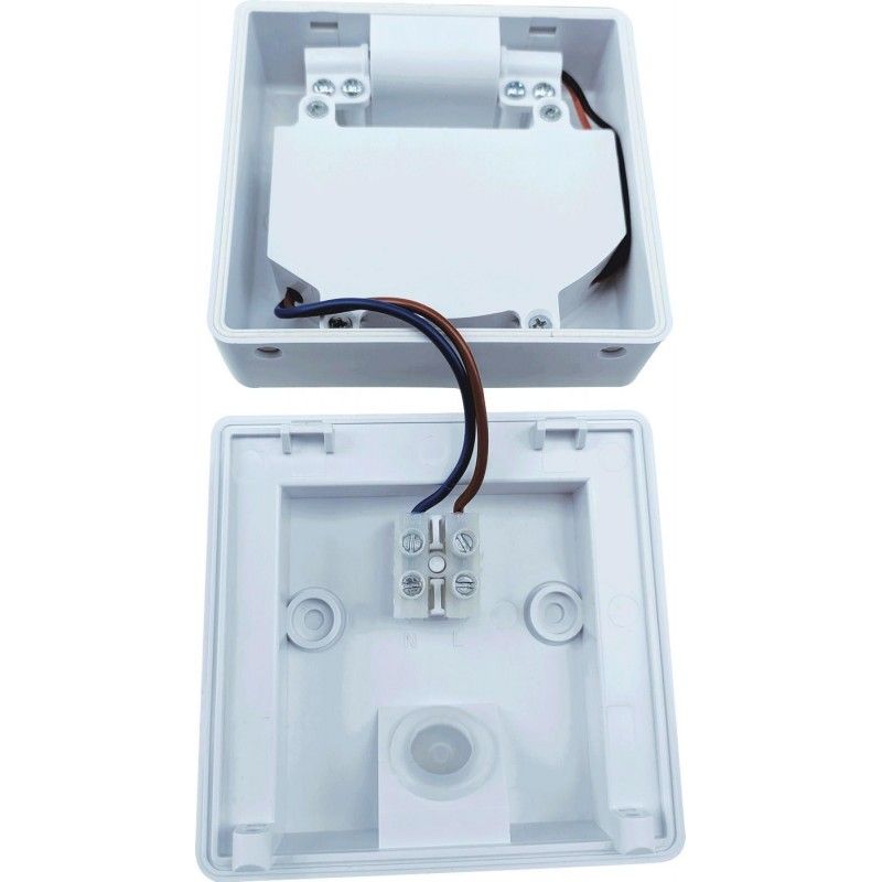 GREENLUX nástenné svietidlo FLIP W 10W PIR NW GXPS128