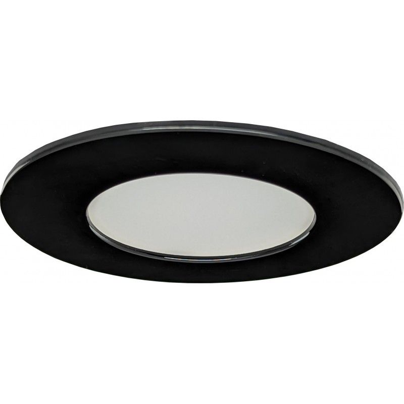 GREENLUX vstavané svietidlo LED BONO-R Black 5W NW GXLL081