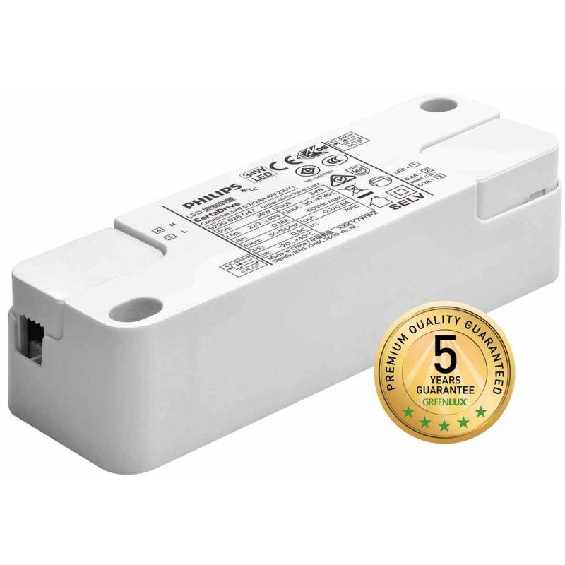 Greenlux DRIVER VIRGO 5Y 28W 700mA [2/2] - LED driver [komponent do svietidla] GXRE279