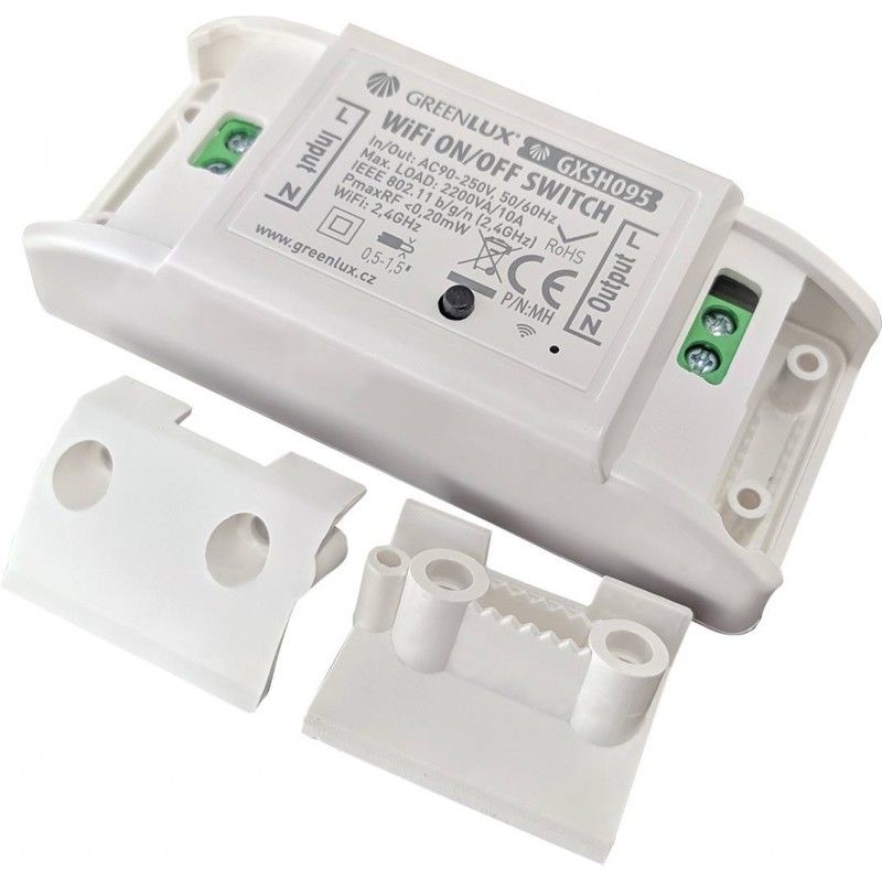 Greenlux WiFi ON/OFF SWITCH - Inteligentný jednokanálový spínač GXSH095