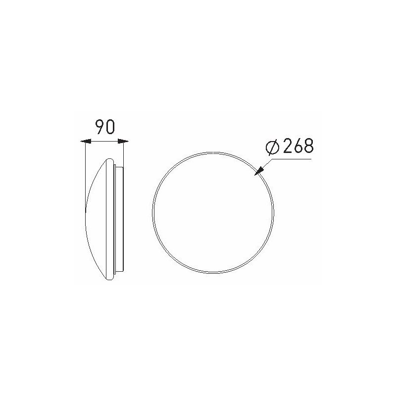 Greenlux DAISY RIVA-R E27 - Svietidlo E27  GXDS302