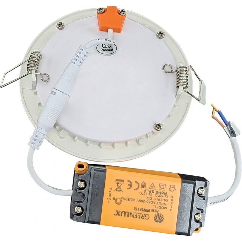 Greenlux LED60 VEGA-R Snow white 12W WW 850/1400lm - Svietidlo LED vstavané typu downlight GXDW342