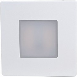 Greenlux DECENTLY IP44 White 1.7W WW 100/160lm - Múrové vstavané LED svietidlo GXLL352