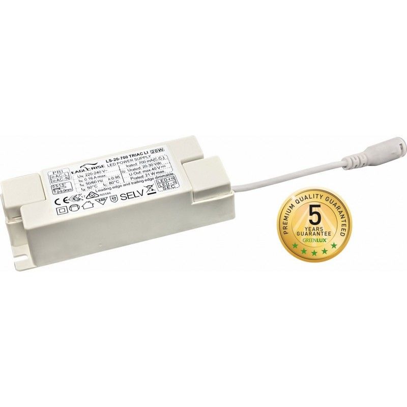 Greenlux DRIVER TRIAC 20W 700mA [2/2]  - LED driver [komponent do svietidla] GXOS345