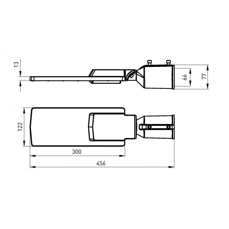 Greenlux BOSTON Premium 55W WW 8670/7700lm - LED pouličné osvetlenie GXSL011