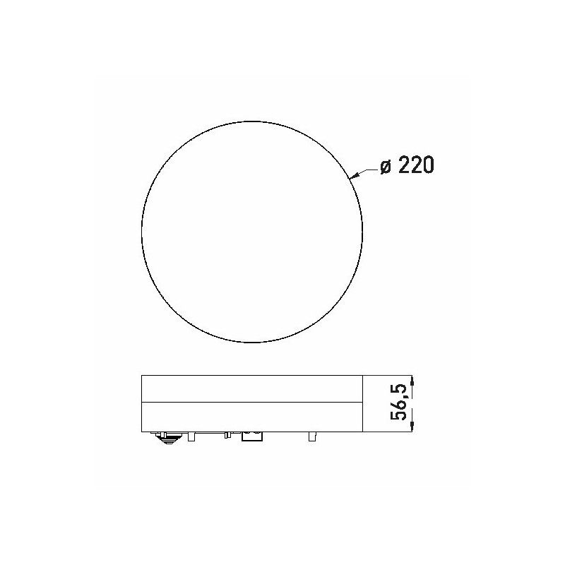 Greenlux LED SMART-R White 12W CCT1400/1770lm - Dekoratívne svietidlo LED   GXLS284